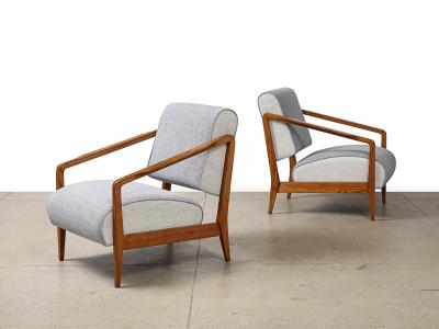 Gio Ponti Rare Lounge Chairs by Gio Ponti
