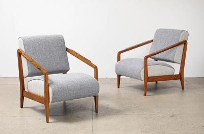 Gio Ponti Rare Lounge Chairs by Gio Ponti