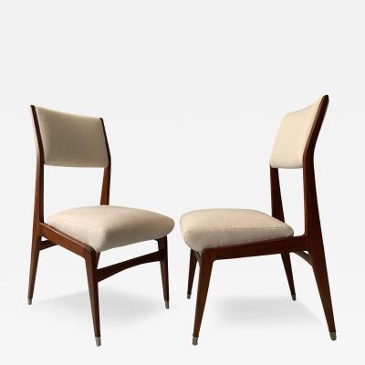 Gio Ponti Rare pair of Gio Ponti chairs
