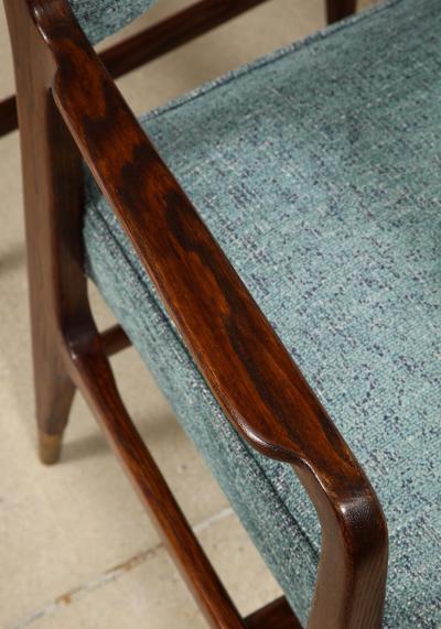 Gio Ponti Rare pair of armchairs by Gio Ponti