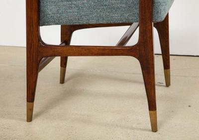 Gio Ponti Rare pair of armchairs by Gio Ponti