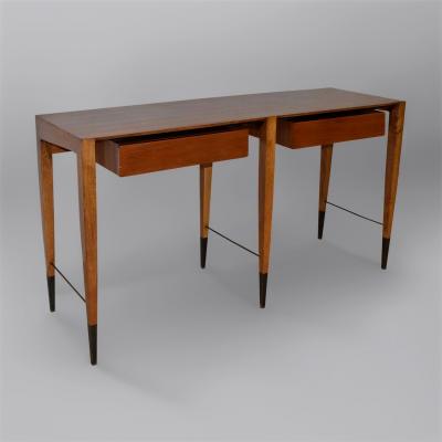Gio Ponti Rare two drawer console table