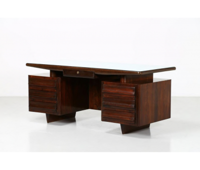 Gio Ponti Rosewood Desk ca 1950s