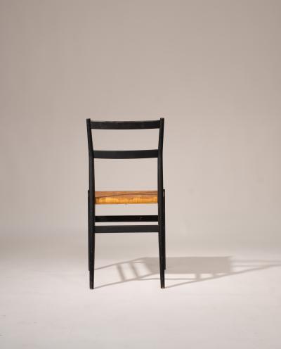 Gio Ponti Set of 2 Gio Ponti Superleggera Chairs for Cassina Italy 1957