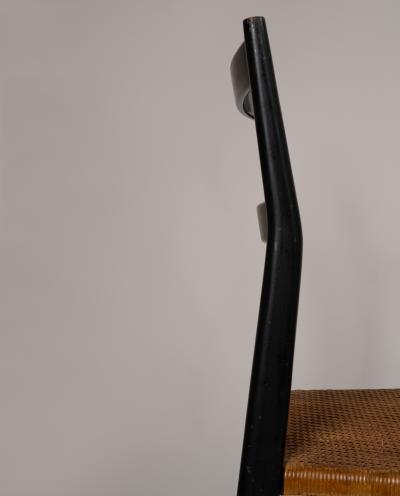 Gio Ponti Set of 2 Gio Ponti Superleggera Chairs for Cassina Italy 1957