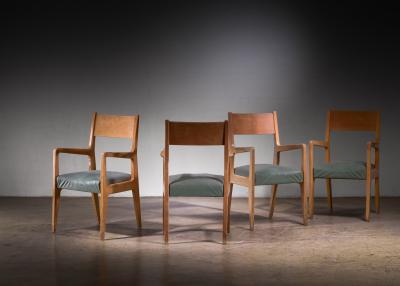 Gio Ponti Set of 4 Gio Ponti dining chairs
