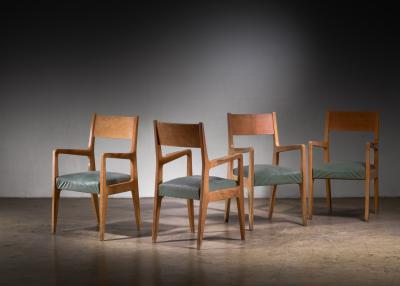 Gio Ponti Set of 4 Gio Ponti dining chairs