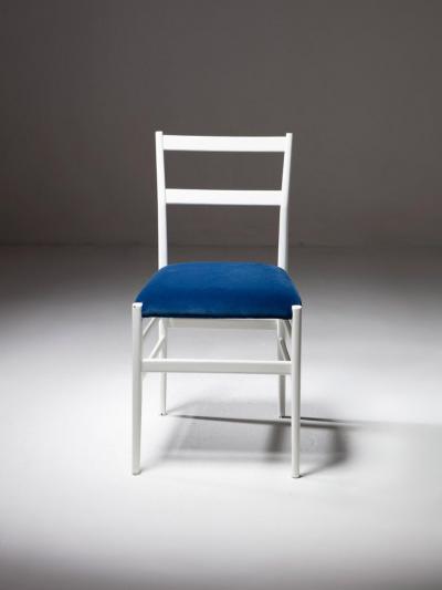 Gio Ponti Set of Four Leggera Chairs by Gio Ponti for Cassina