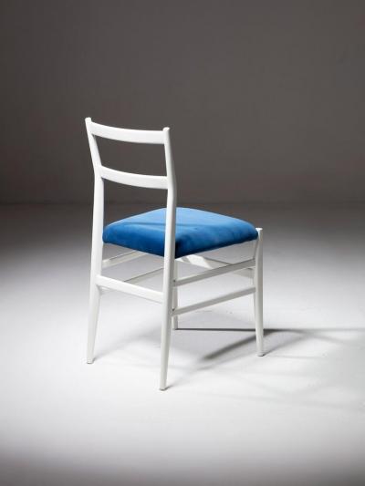 Gio Ponti Set of Four Leggera Chairs by Gio Ponti for Cassina