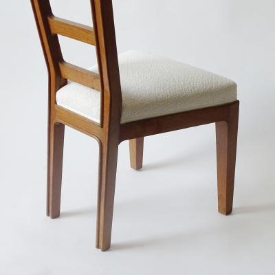 Gio Ponti Set of six dining chairs attributed to Gio Ponti Italy 1940s
