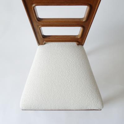 Gio Ponti Set of six dining chairs attributed to Gio Ponti Italy 1940s