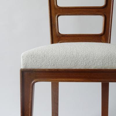 Gio Ponti Set of six dining chairs attributed to Gio Ponti Italy 1940s