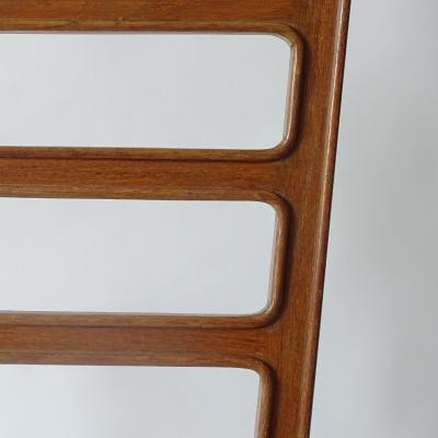 Gio Ponti Set of six dining chairs attributed to Gio Ponti Italy 1940s