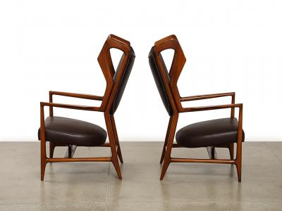 Gio Ponti Triennale Lounge Chairs by Gio Ponti