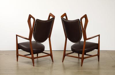 Gio Ponti Triennale Lounge Chairs by Gio Ponti