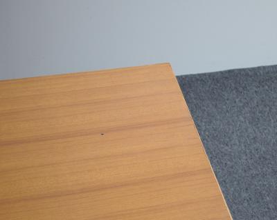 Gio Ponti Vintage Italian Walnut Beech and Brass Writing Table Desk by Gio Ponti for BNL