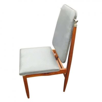Gio Ponti Vintage Six 6 Italian Dining Chairs