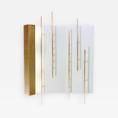 Gio Ponti Wall Sconce by Gio Ponti For Lumi Model 576