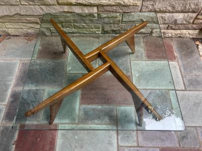 Gio Ponti Wonderful Vintage Gio Ponti style Coffee Table Mid Century Modern