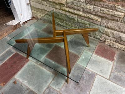 Gio Ponti Wonderful Vintage Gio Ponti style Coffee Table Mid Century Modern