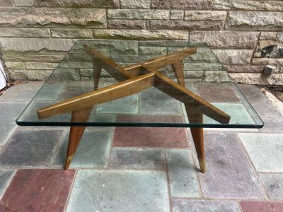 Gio Ponti Wonderful Vintage Gio Ponti style Coffee Table Mid Century Modern