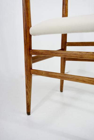 Gio Ponti a rare Gio Ponti leggera chair n 646 by Cassina from Hotel Royal Naples 1955