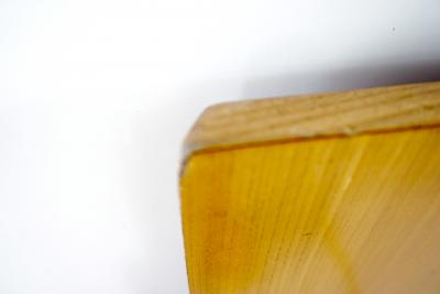 Gio Ponti pair of large Gio Ponti cherrywood boiserie panels from Hotel Royal Naples 1955