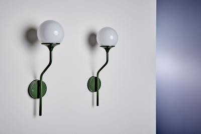 Gioffredo Reggiani 1 of 5 Wall Sconces with one Globe by Goffredo Reggiani for Lampadari Reggiani