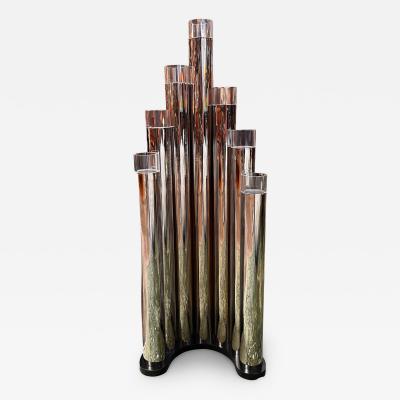 Gioffredo Reggiani Space Age Italian Organ Floor Lamp by Goffredo Reggiani 1970s