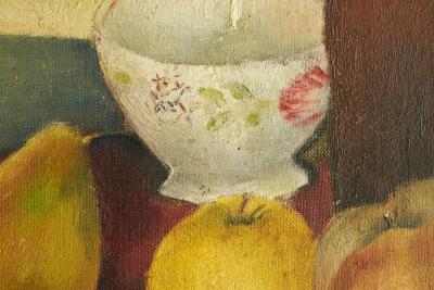 Giorgio De Chirico Still Life with Pears Belgium Mid 20th Century