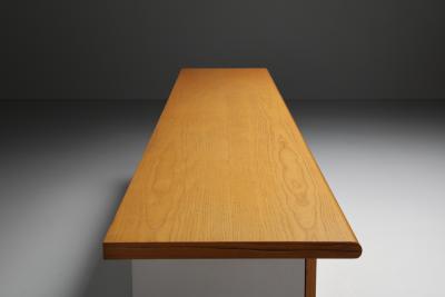 Giotto Stoppino Natural Wood Credenza by Giotto Stoppino 1977