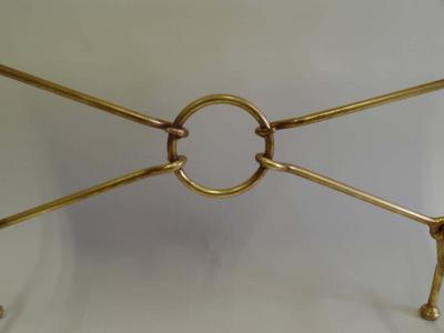Giovanni Banci Italian Modern Neoclassical Gilt Iron Console by Giovanni Banci for Hermes