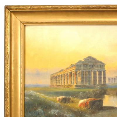 Giovanni Battista Italian Neo Classic Landscape of Roman Ruins