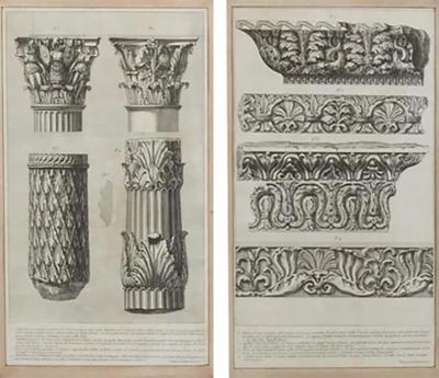 Giovanni Battista Piranesi Piranesi Engravings Piranesis Della Magnificenza De Archiettura De Romani