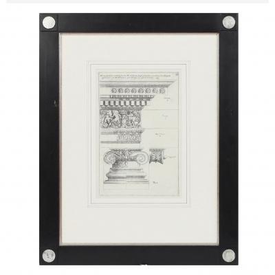 Giovanni Battista Piranesi Set of 8 Antique Giovanni Battista Piranesi Framed Italian Architectural Prints