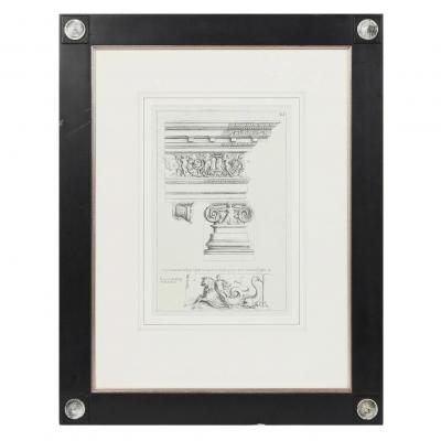 Giovanni Battista Piranesi Set of 8 Antique Giovanni Battista Piranesi Framed Italian Architectural Prints