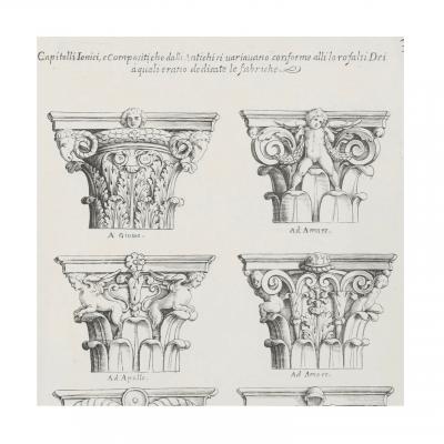 Giovanni Battista Piranesi Set of 8 Antique Giovanni Battista Piranesi Framed Italian Architectural Prints