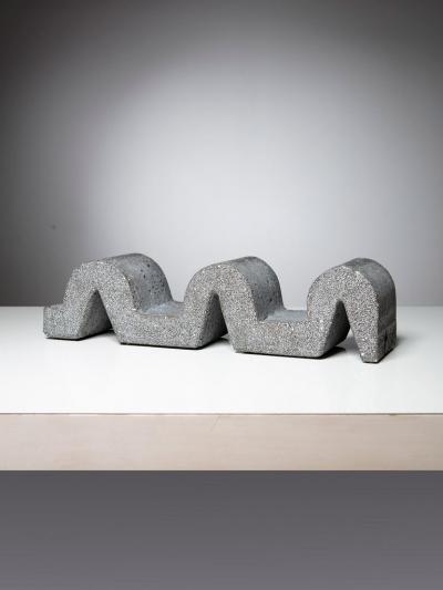 Giovanni Canu Concrete Sculpture by Giovanni Canu