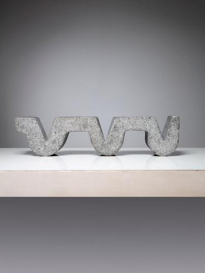 Giovanni Canu Concrete Sculpture by Giovanni Canu