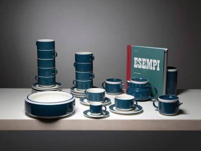 Giovanni Gariboldi Colonna Breakfast Set by Giovanni Gariboldi for Richard Ginori