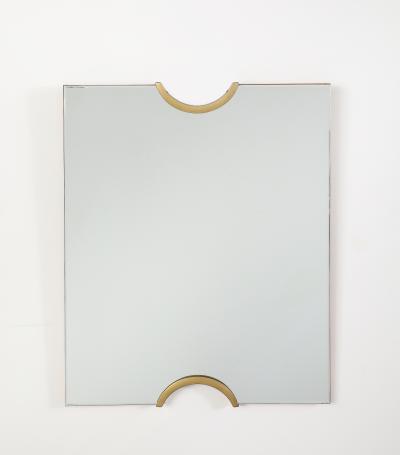 Giovanni Gariboldi Giovanni Gariboldi Pair of Glass and Gilt Wall Mirrors Italy circa 1950s