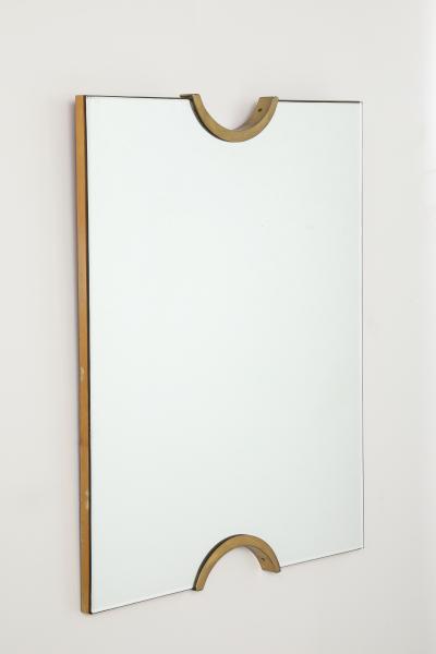 Giovanni Gariboldi Giovanni Gariboldi Pair of Glass and Gilt Wall Mirrors Italy circa 1950s