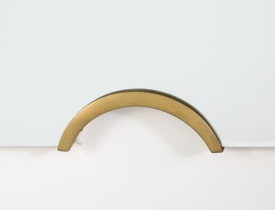 Giovanni Gariboldi Giovanni Gariboldi Pair of Glass and Gilt Wall Mirrors Italy circa 1950s