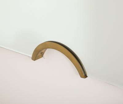 Giovanni Gariboldi Giovanni Gariboldi Pair of Glass and Gilt Wall Mirrors Italy circa 1950s