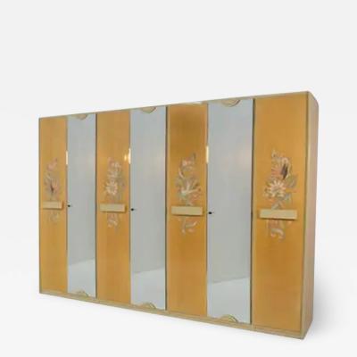 Giovanni Gariboldi Italian closet by Giovanni Gariboldi in lacquered wood and glass