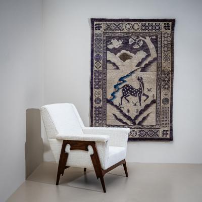 Giovanni Gariboldi Pair of Armchairs attributed to Giovanni Gariboldi 1908 1971 Italy 1940s