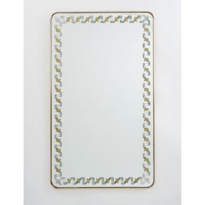 Giovanni Gariboldi Stunning Large Giovanni Gariboldi Mirror Italy ca 1950