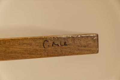 Giovanni Michelucci Giovanni Michelucci Torbecchia Dining Table and Bench in Walnut for Poltronova