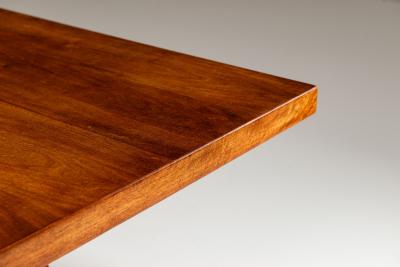 Giovanni Michelucci Torbecchia Dining Table and Bench by Giovanni Michelucci in Walnut