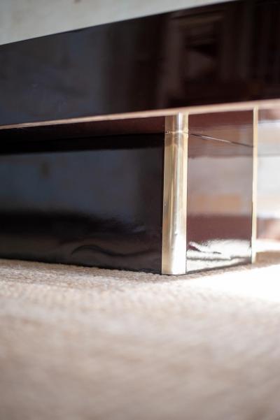 Giovanni Offredi Extendable Coffee Table 1970s